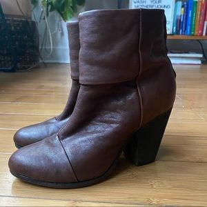 Rag + Bone Newbury Boots sz 35